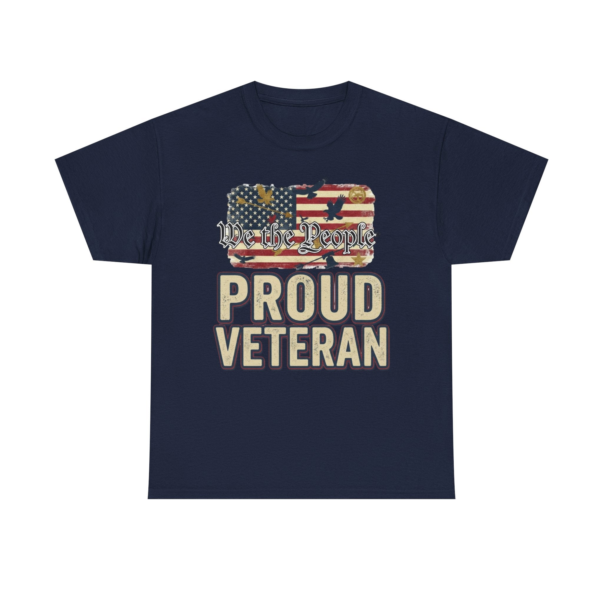We The People Veterans Edition Patriotic T-Shirt – Style 1