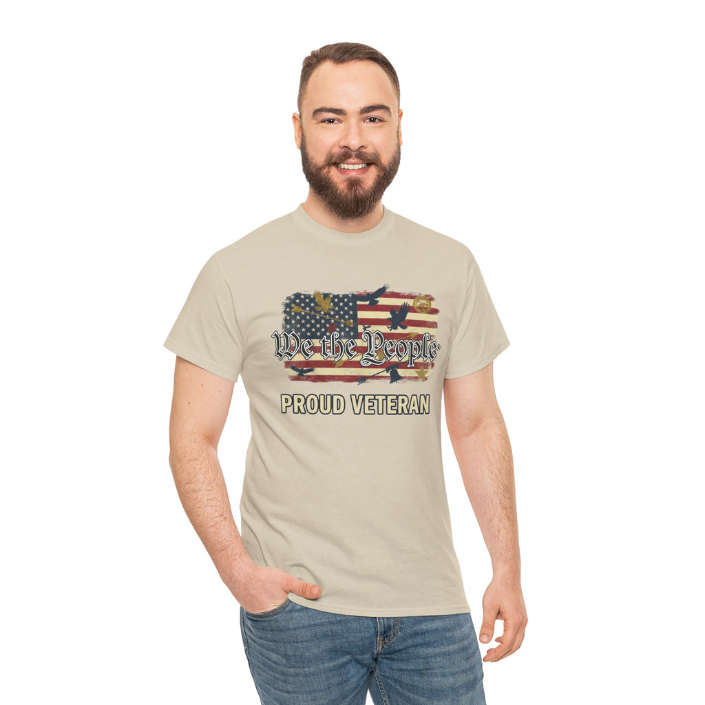 We The People Veterans Edition Patriotic T-Shirt – Style 2