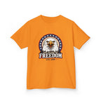 Patriotic Bald Eagle Kids Tee — Freedom Eagle T-Shirt Printify