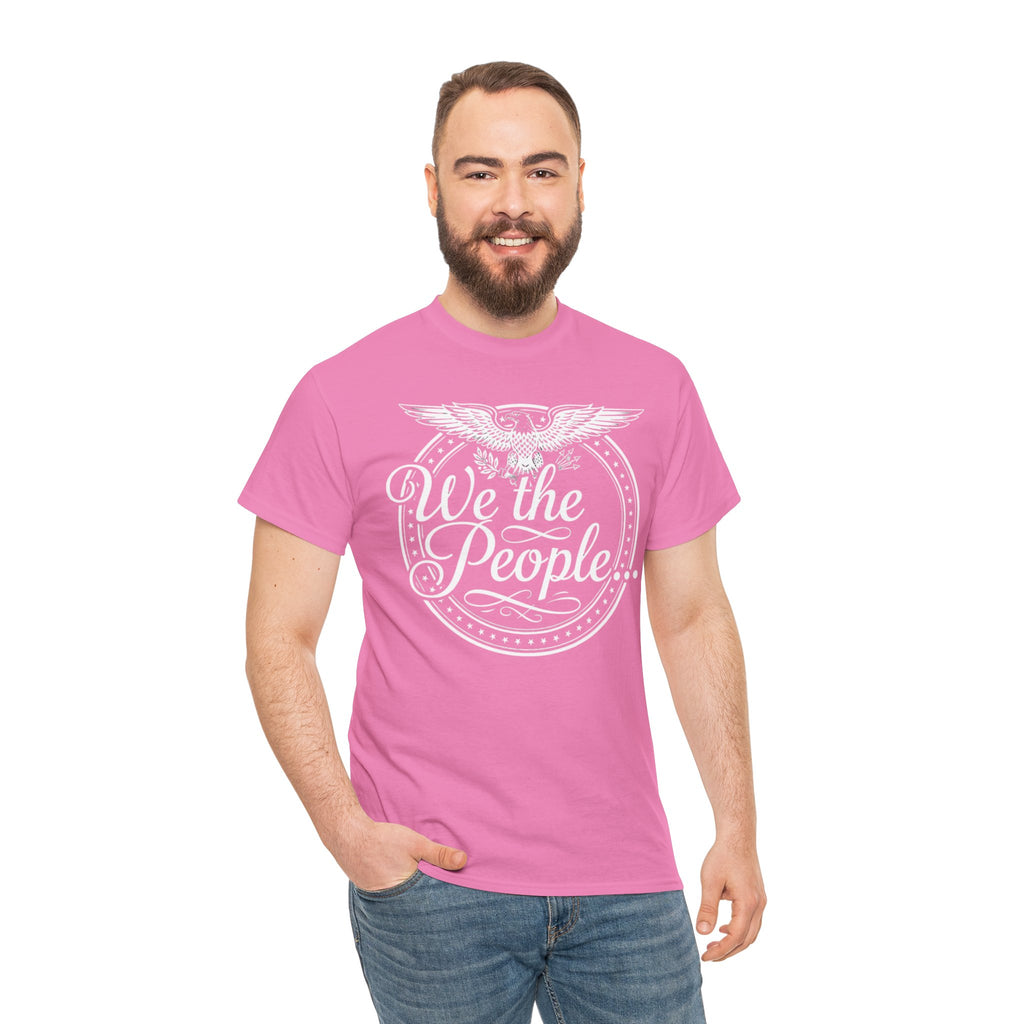 We The People Patriotic Seal T-Shirt – Unisex Heavy Cotton Tee