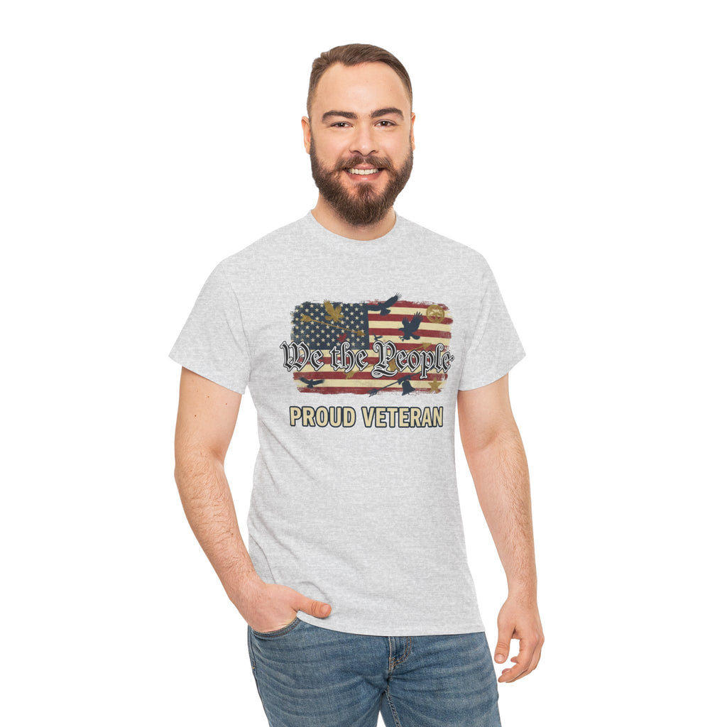 We The People Veterans Edition Patriotic T-Shirt – Style 2