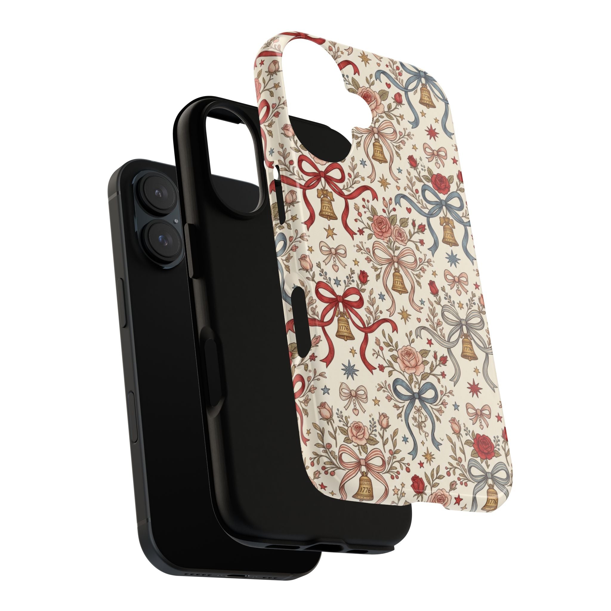 1776 Coquette Liberty Bells Phone Case Printify