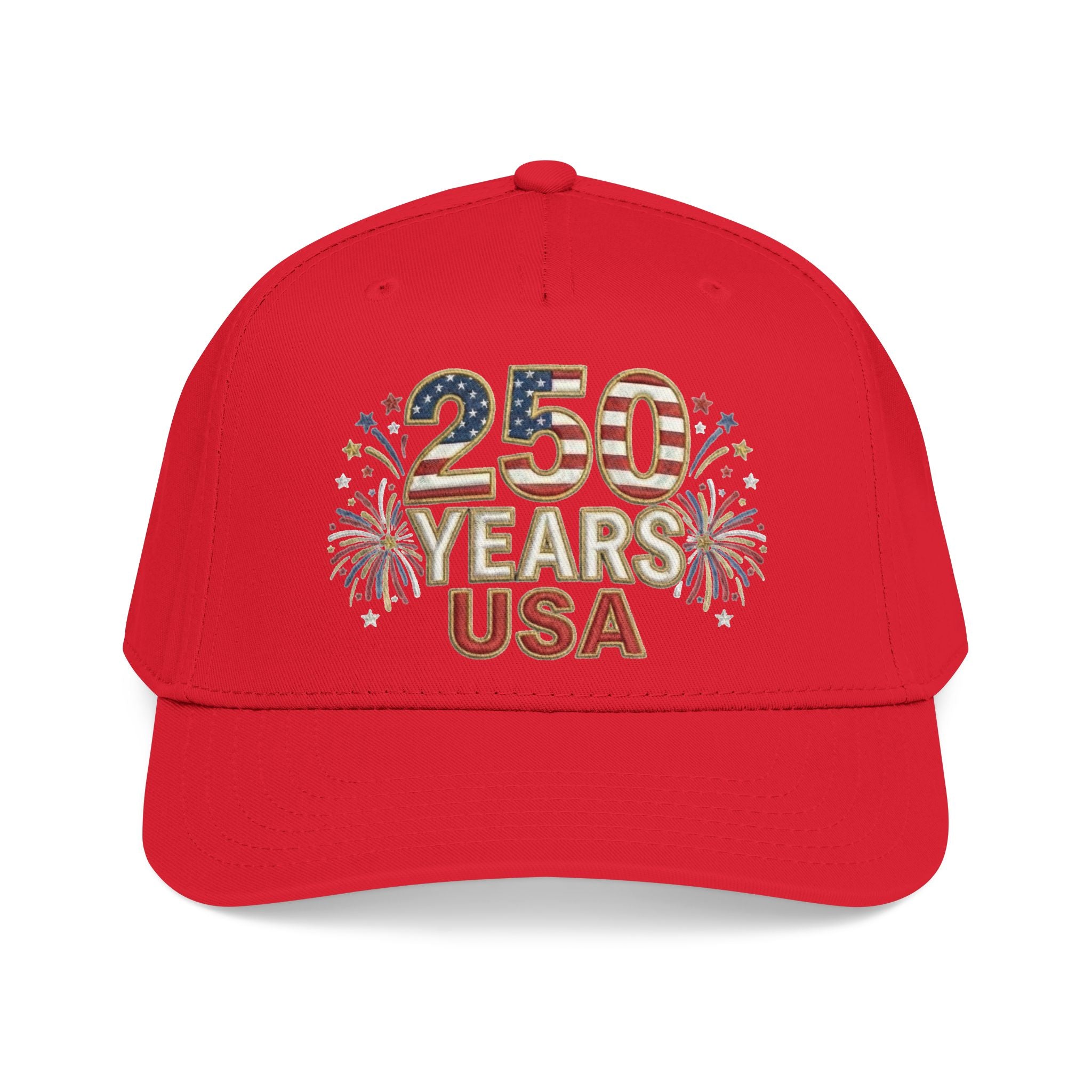 "250 YEARS" Patriotic Baseball Cap – America 250 Snapback Hat