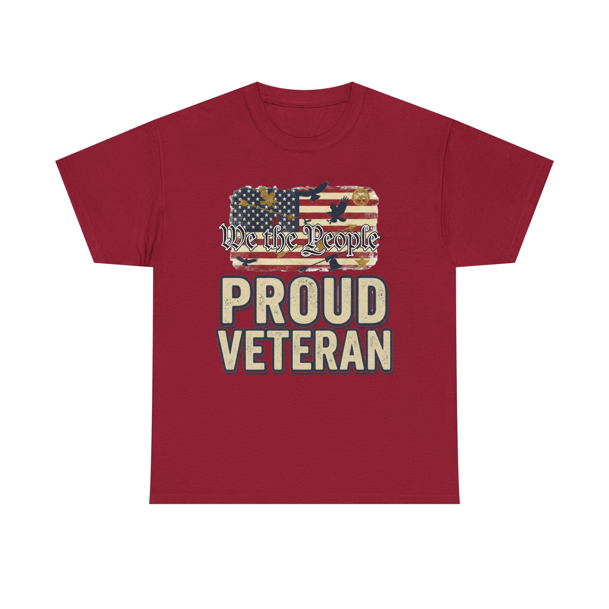 We The People Veterans Edition Patriotic T-Shirt – Style 1