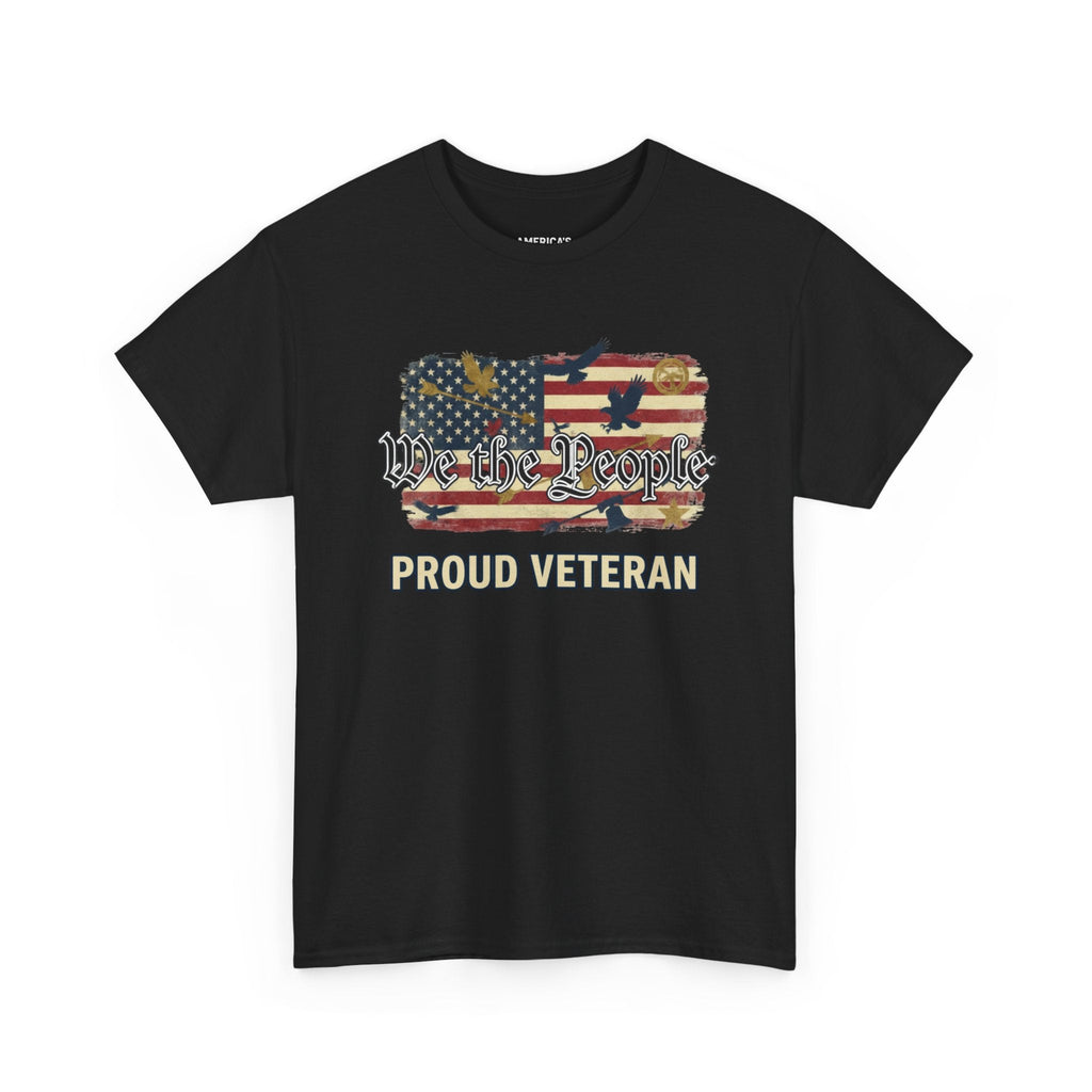 We The People Veterans Edition Patriotic T-Shirt – Style 2 Printify