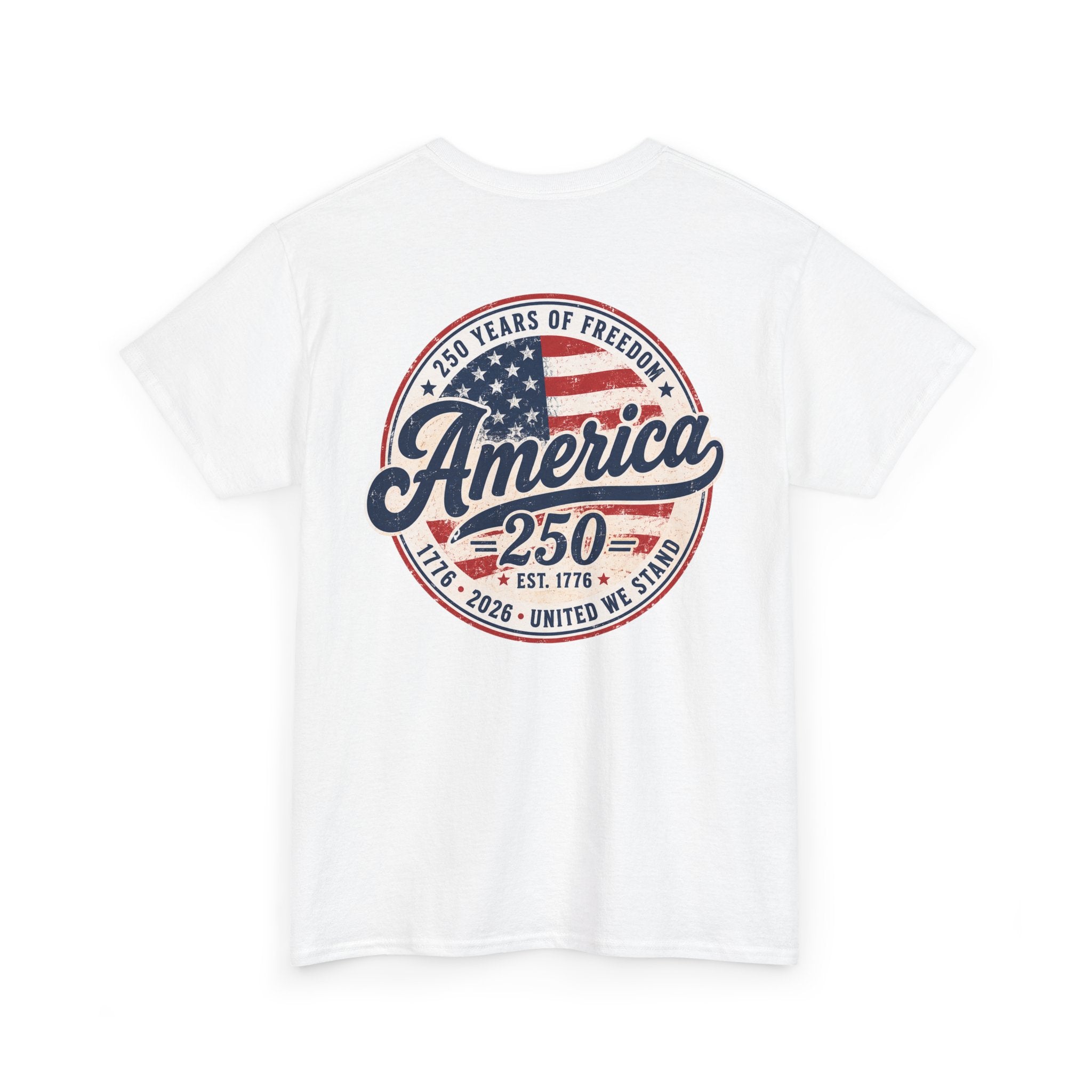 America 250 Anniversary Tee — Patriotic 250 Years of Freedom T-Shirt Printify