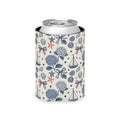 Coastal Americana Hydrangea Can Cooler Printify