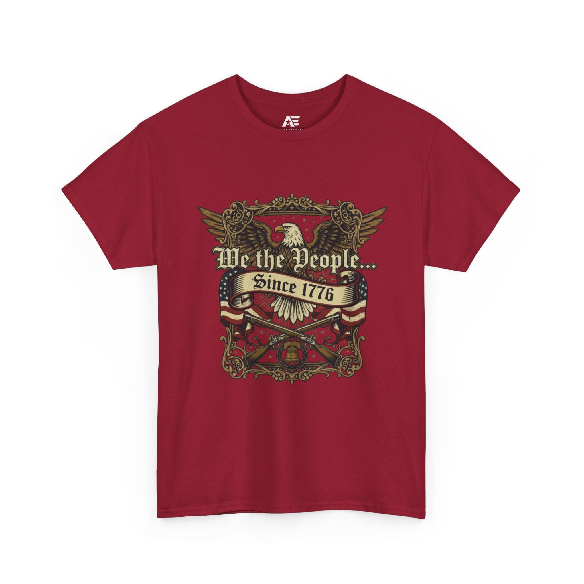 We The People Since 1776 Patriotic T-Shirt – American Freedom Rider Tee