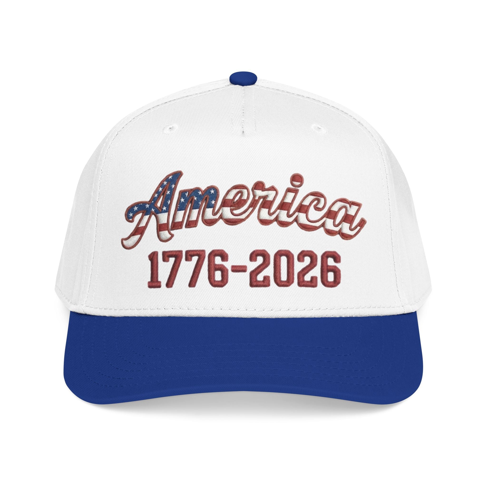 "America 1776–2026" Patriotic Baseball Cap – American Heritage Snapback Hat