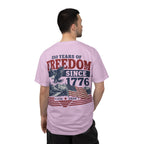 Freedom Since 1776 T-Shirt — 250 Years of American Pride Graphic Tee Printify