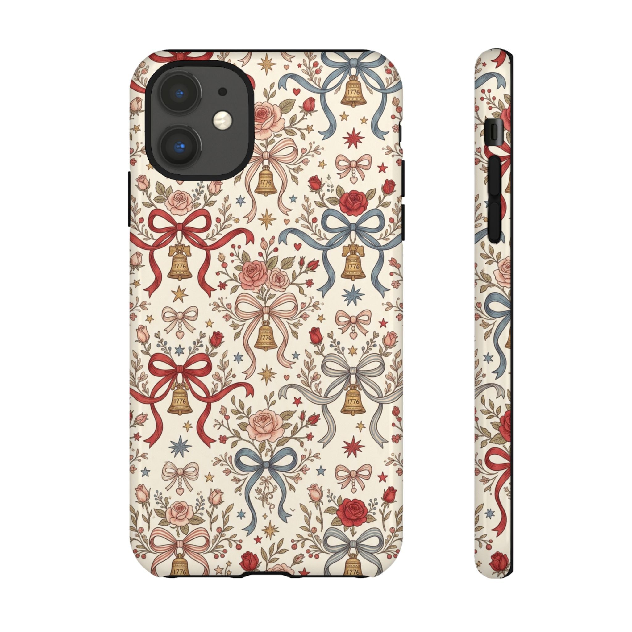 1776 Coquette Liberty Bells Phone Case Printify