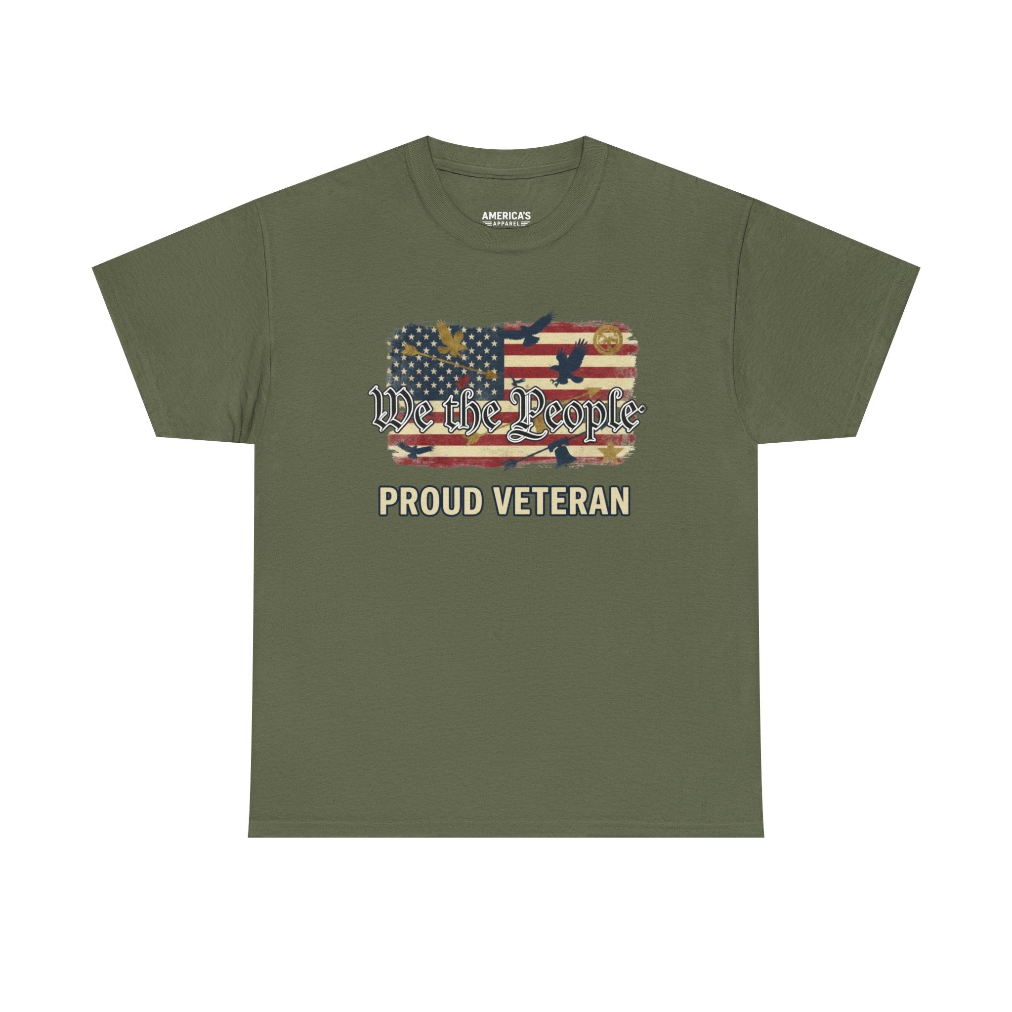 We The People Veterans Edition Patriotic T-Shirt – Style 2 Printify