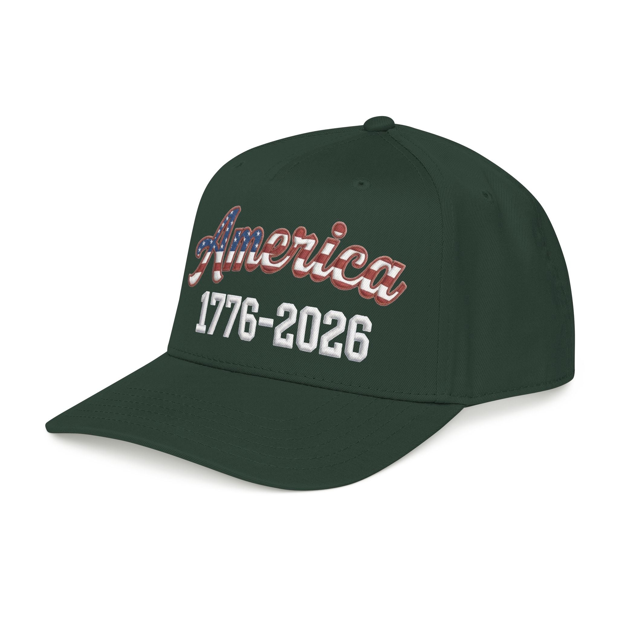"America 1776–2026" Patriotic Baseball Cap – American Heritage Snapback Hat