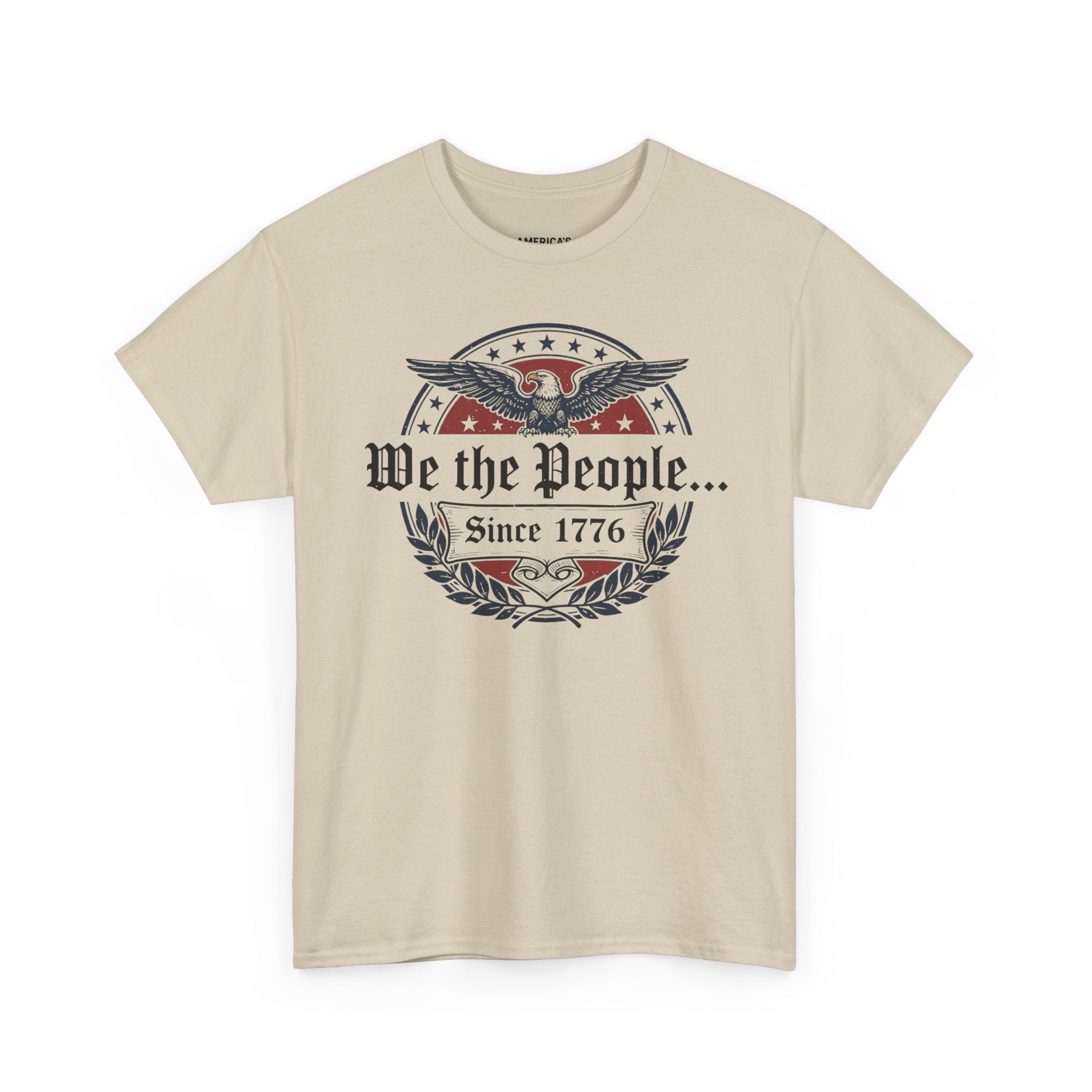 We The People Since 1776 Patriotic T-Shirt – American Heritage Insignia Tee Printify