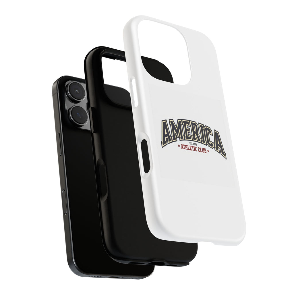 America Athletic Club Phone Case – Vintage Patriotic Americana Case Printify