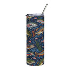 American Bass 20oz Stainless Steel Tumbler Printify