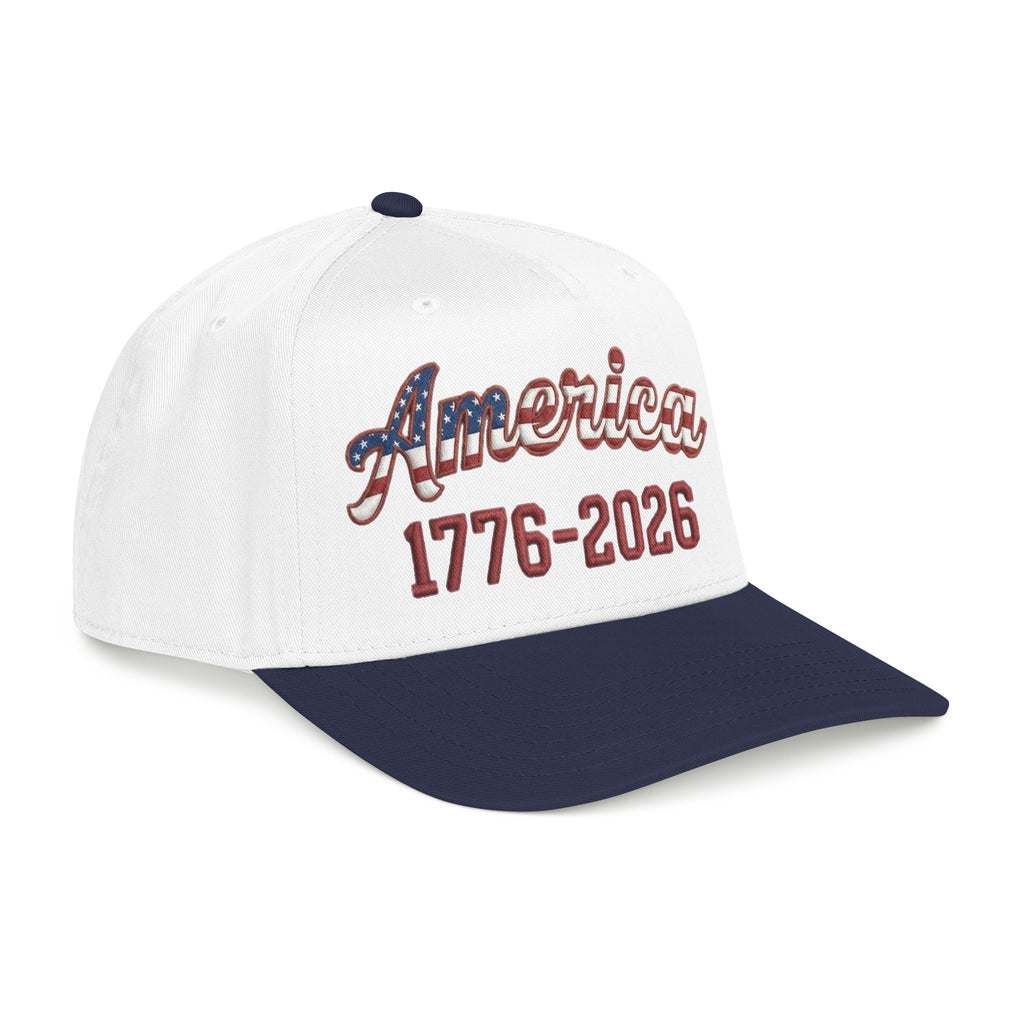 "America 1776–2026" Patriotic Baseball Cap – American Heritage Snapback Hat