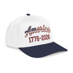 "America 1776–2026" Patriotic Baseball Cap – American Heritage Snapback Hat