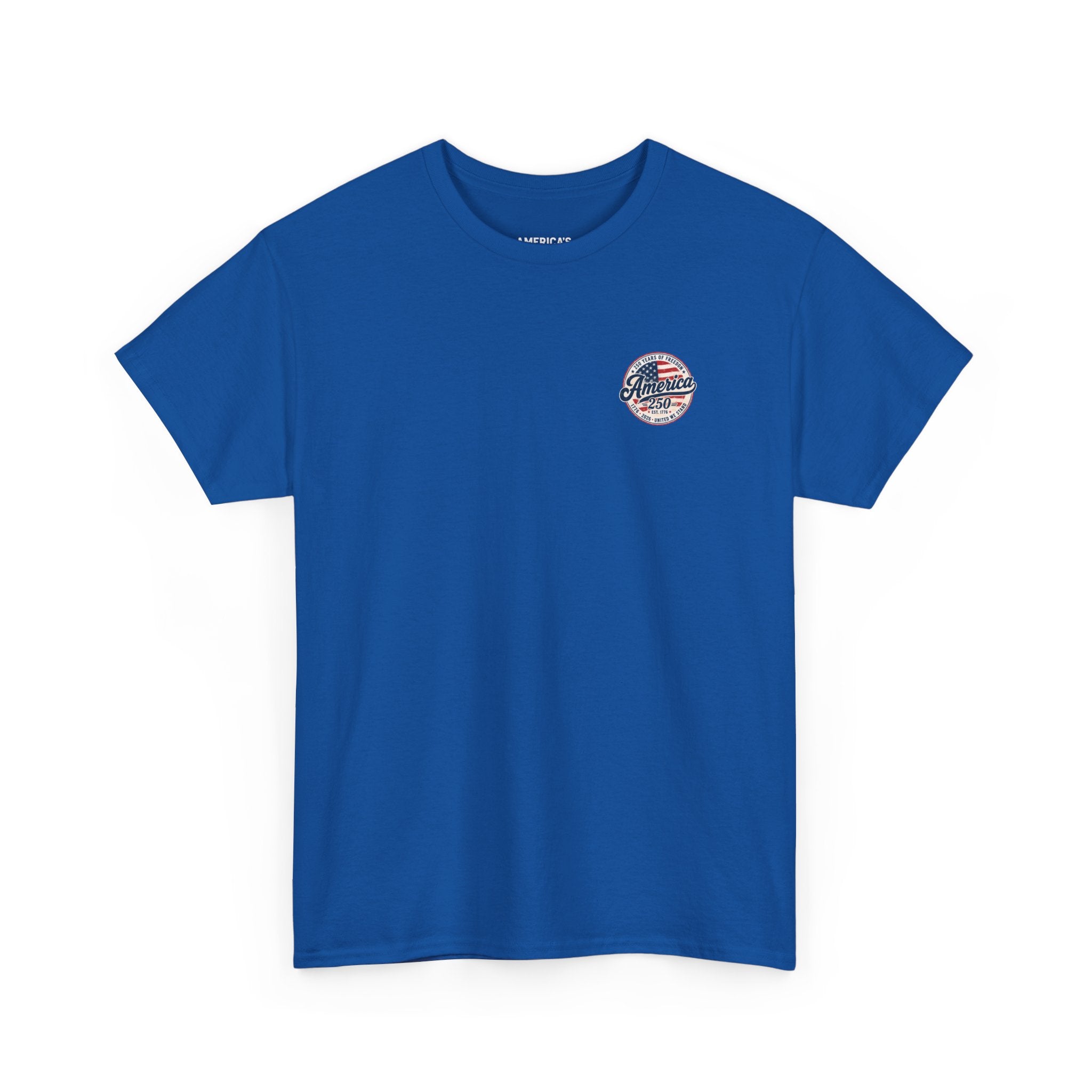 America 250 Anniversary Tee — Patriotic 250 Years of Freedom T-Shirt Printify