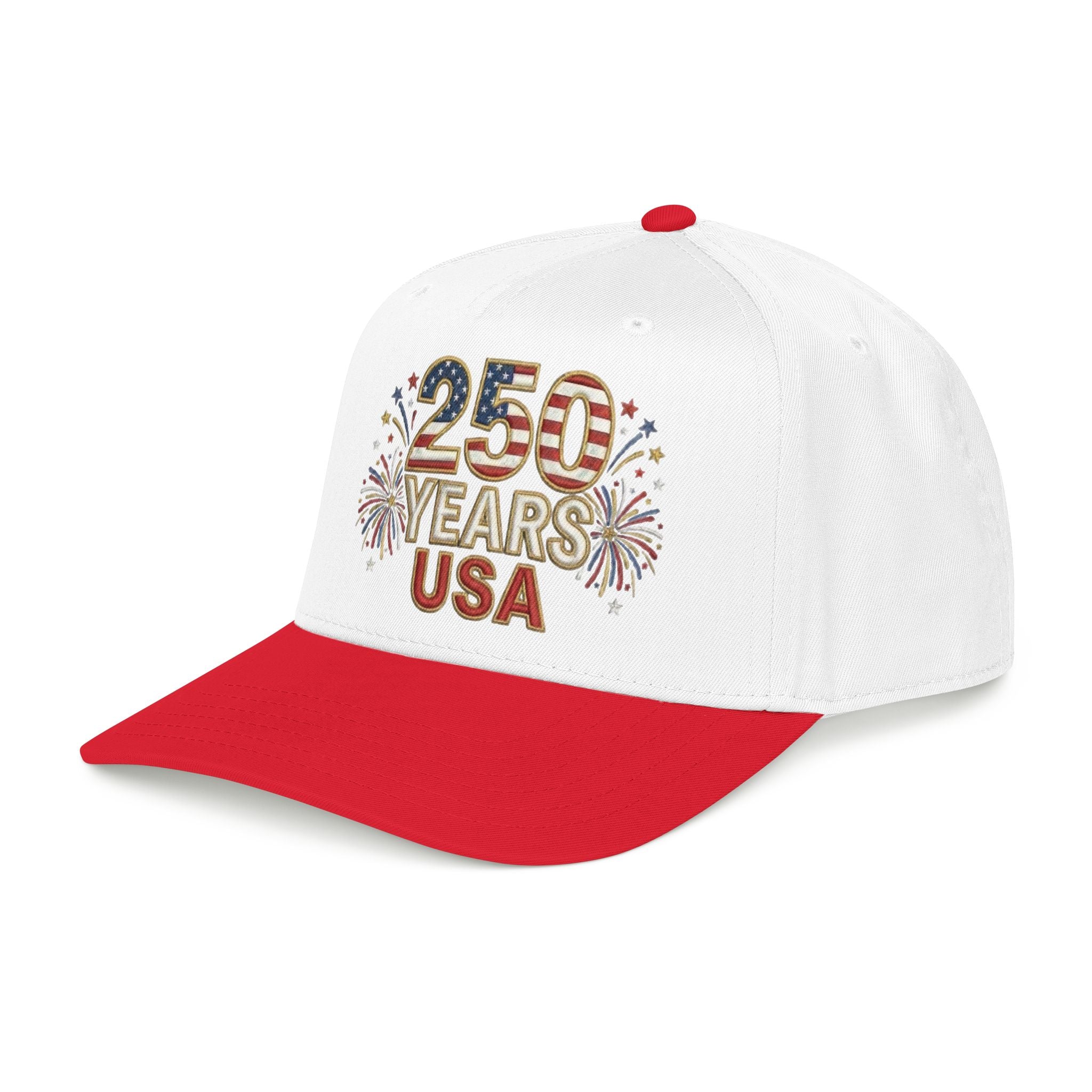 "250 YEARS" Patriotic Baseball Cap – America 250 Snapback Hat
