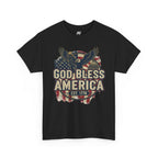 God Bless America 1776 Patriotic T-Shirt – Vintage American Heritage Tee