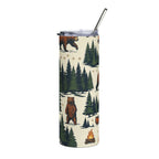 Bear Mountain 20oz Stainless Steel Tumbler Printify