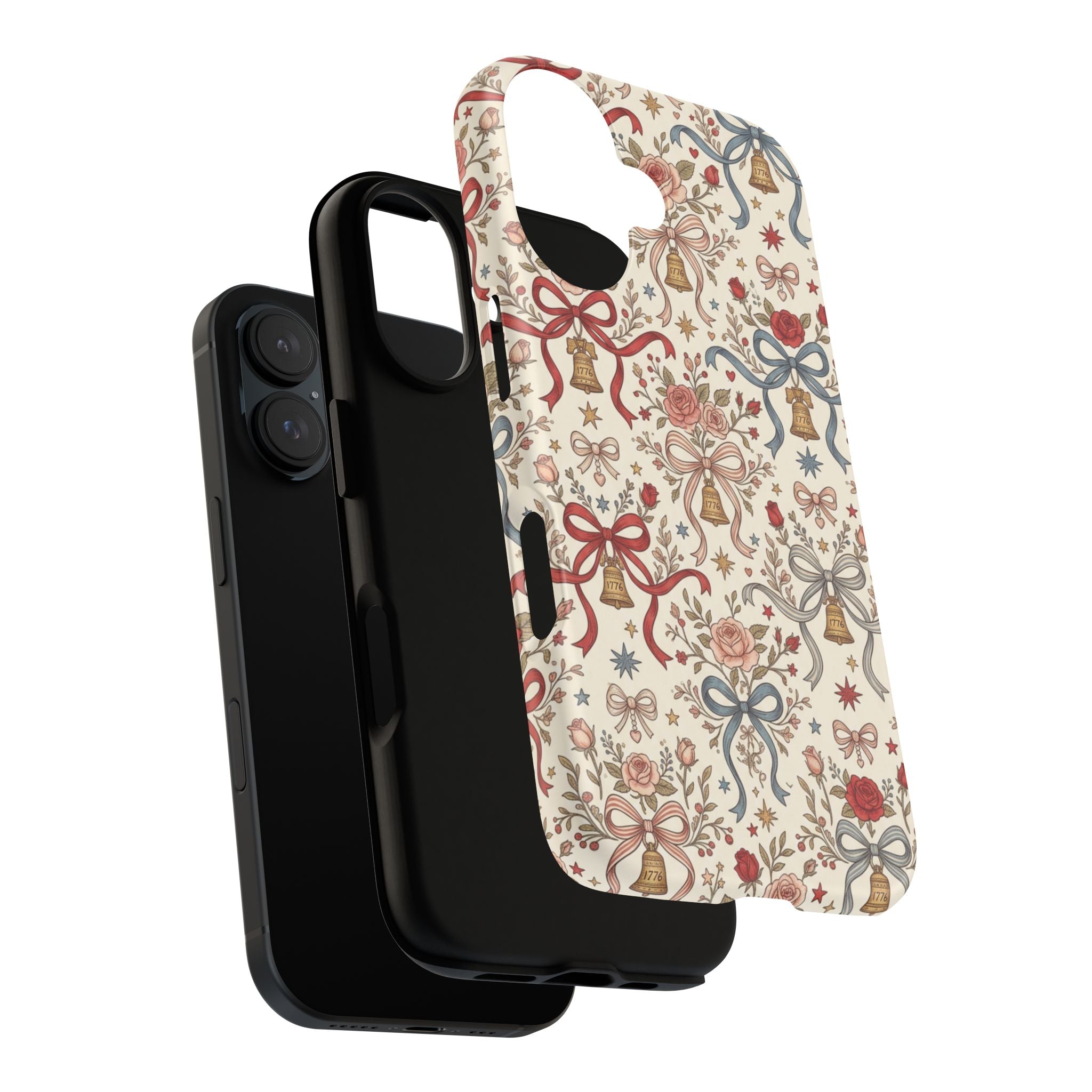 1776 Coquette Liberty Bells Phone Case Printify