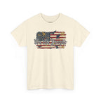 We The People American Flag Patriotic T-Shirt – Unisex Heavy Cotton Tee Printify