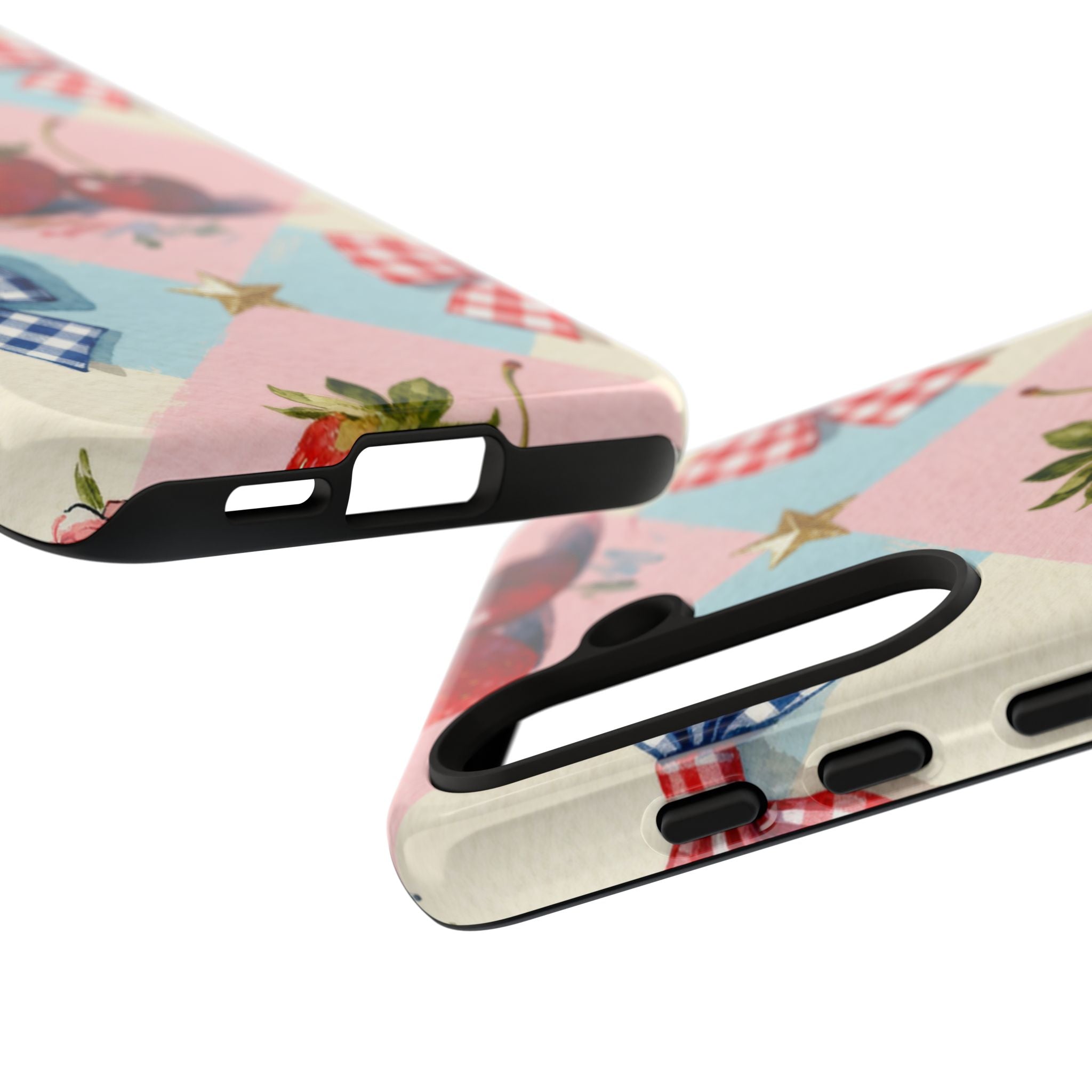 Americana Coquette Cherry Picnic Phone Case Printify