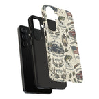 Patriotic Outdoors Phone Case – Bass Fishing & Vintage Americana Case Printify