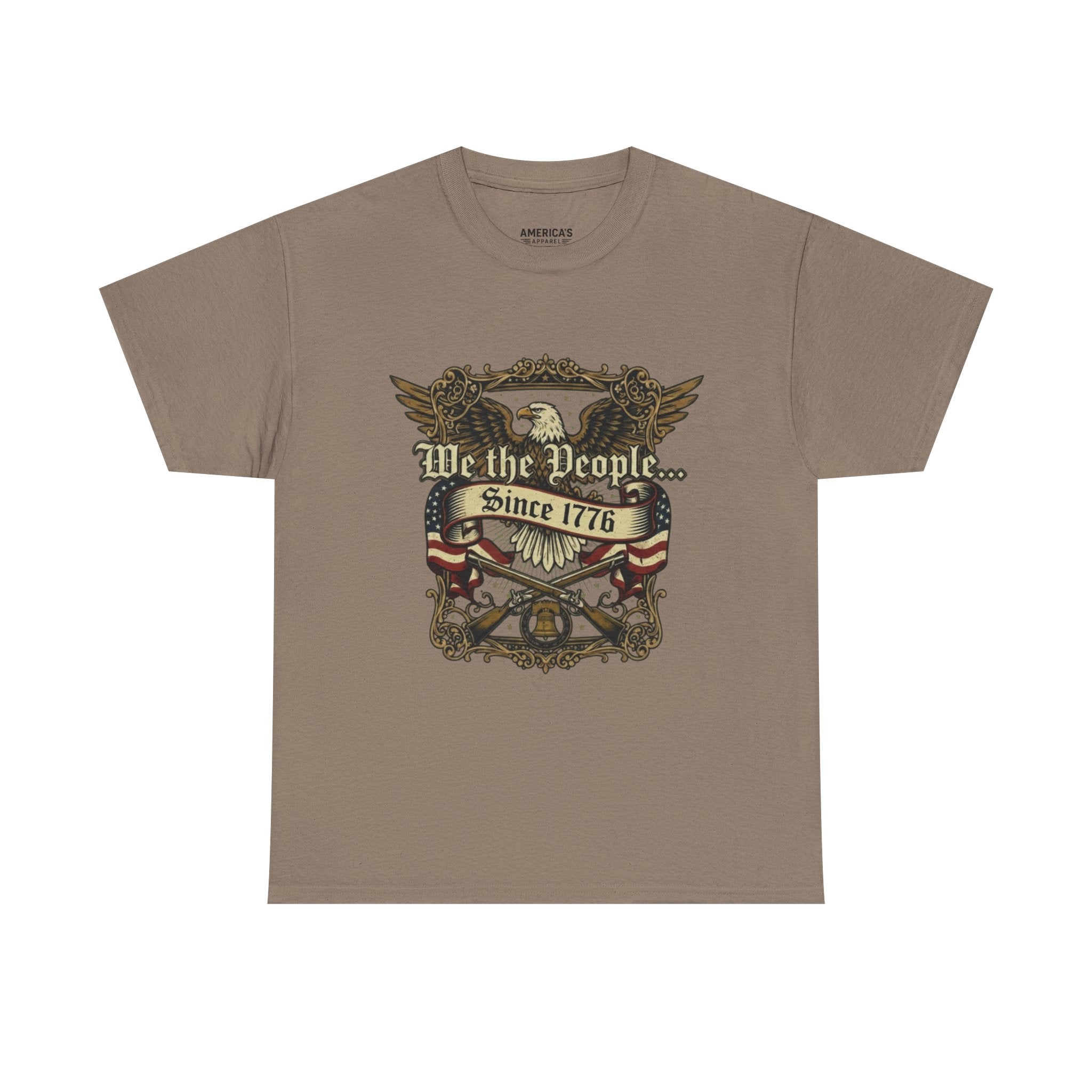 We The People Since 1776 Patriotic T-Shirt – American Freedom Rider Tee Printify