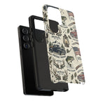 Patriotic Outdoors Phone Case – Bass Fishing & Vintage Americana Case Printify