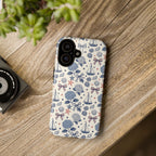Coastal Americana Hydrangea Phone Case Printify