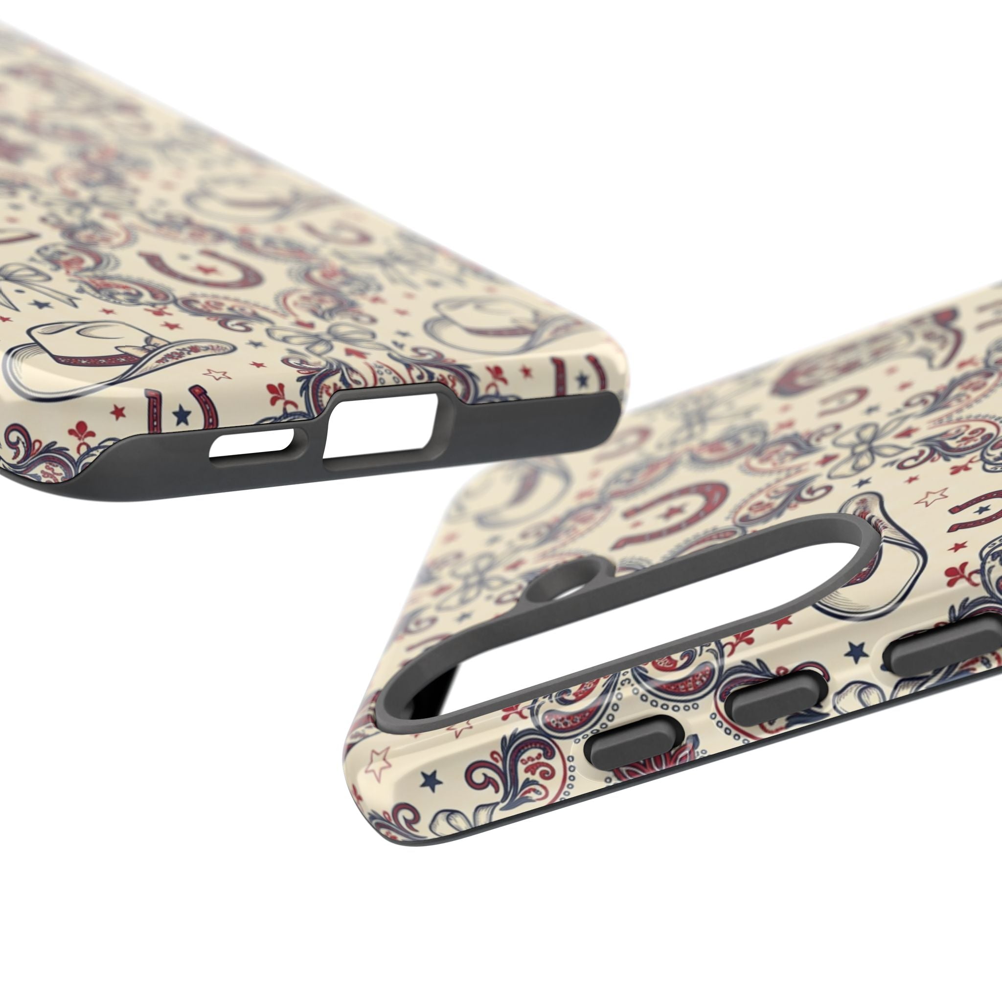 Americana Cowgirl Coquette Phone Case Printify