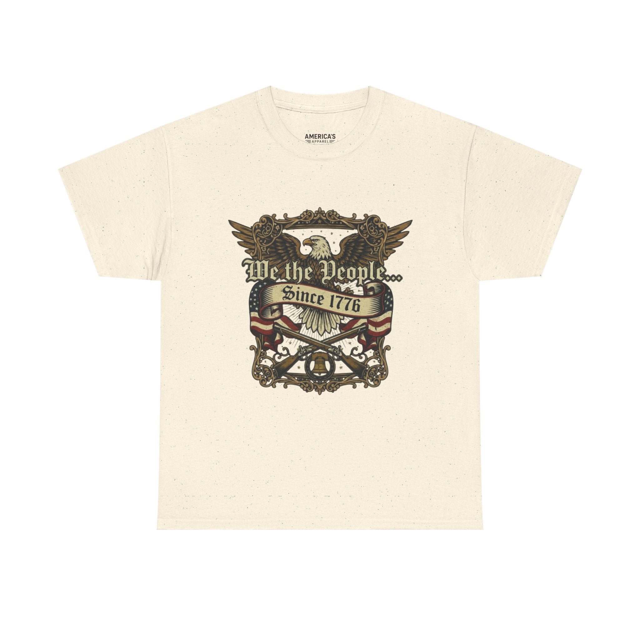 We The People Since 1776 Patriotic T-Shirt – American Freedom Rider Tee Printify