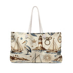 Coastal Americana Lighthouse Weekender Tote Bag Printify