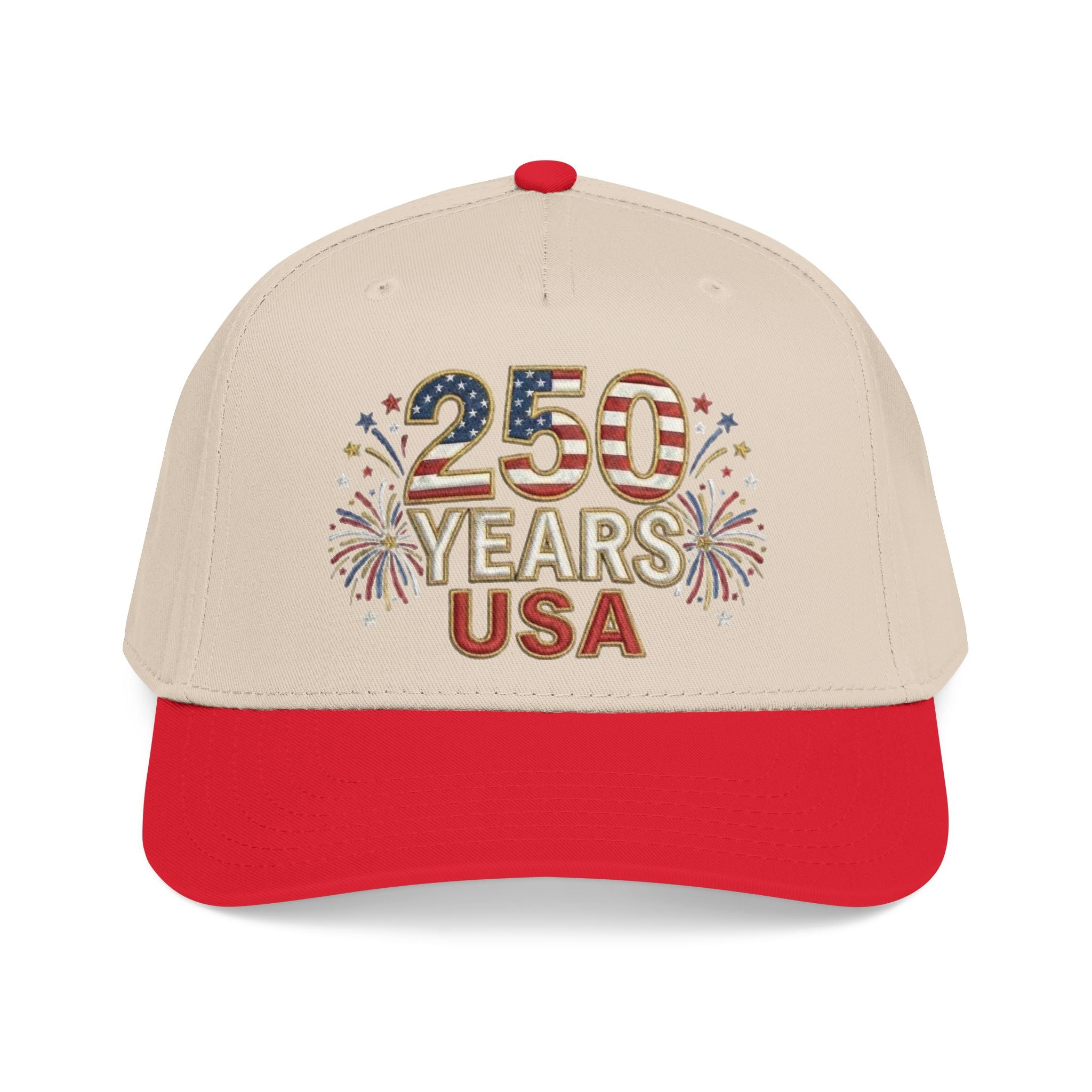 "250 YEARS" Patriotic Baseball Cap – America 250 Snapback Hat