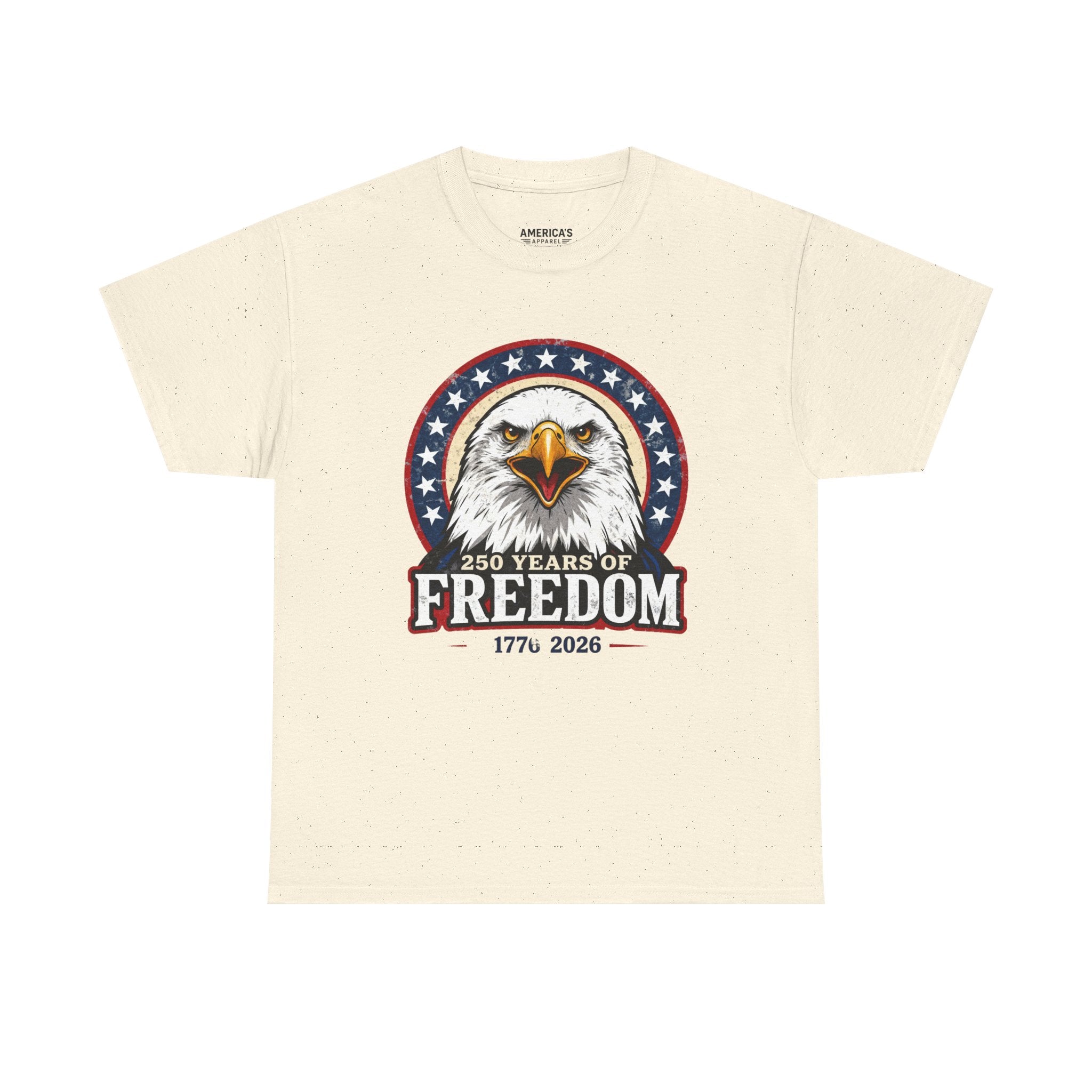 Freedom Eagle T-Shirt — Patriotic Bald Eagle Tee Printify