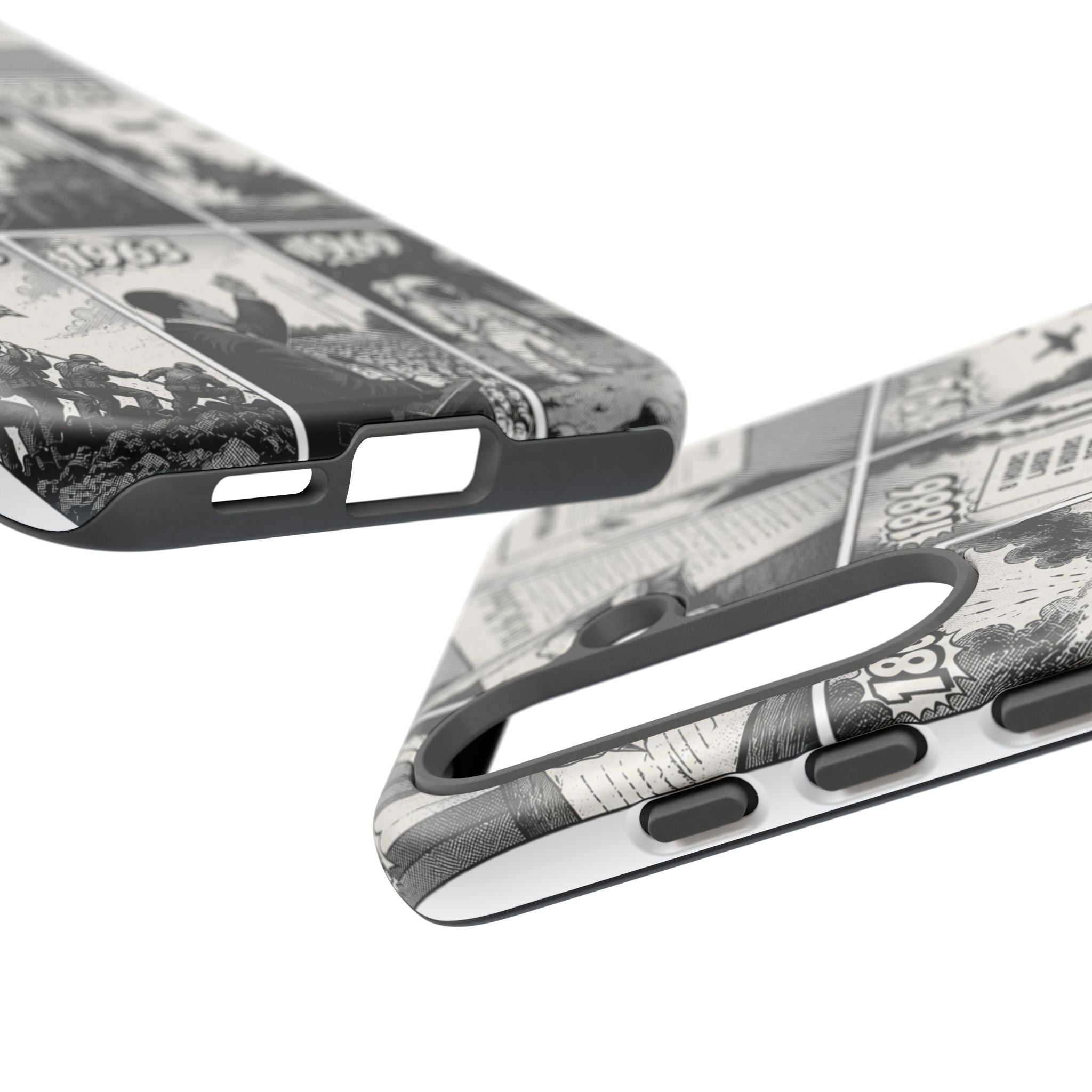 America Through the Ages Comic History Phone Case Printify