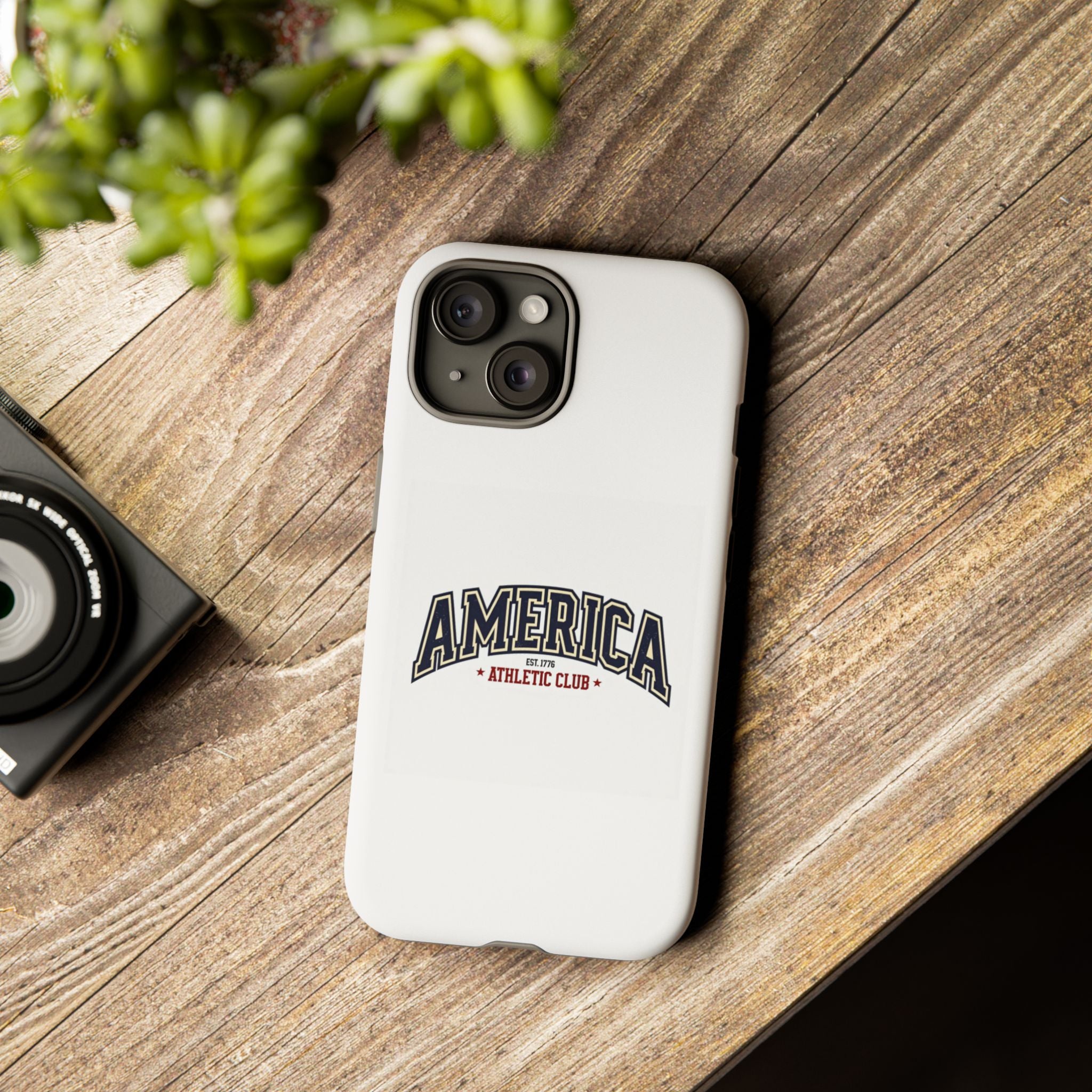 America Athletic Club Phone Case – Vintage Patriotic Americana Case Printify