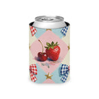Americana Cherry Picnic Can Cooler Printify