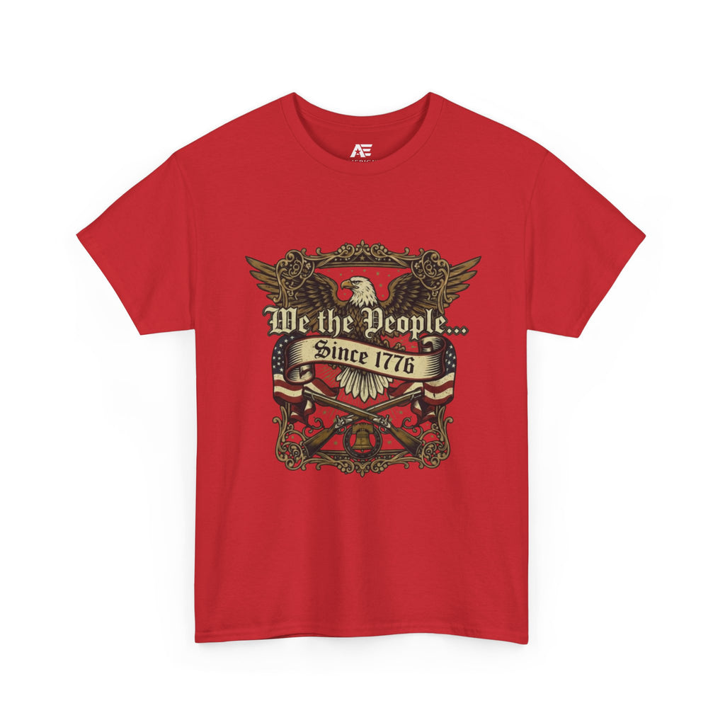 We The People Since 1776 Patriotic T-Shirt – American Freedom Rider Tee