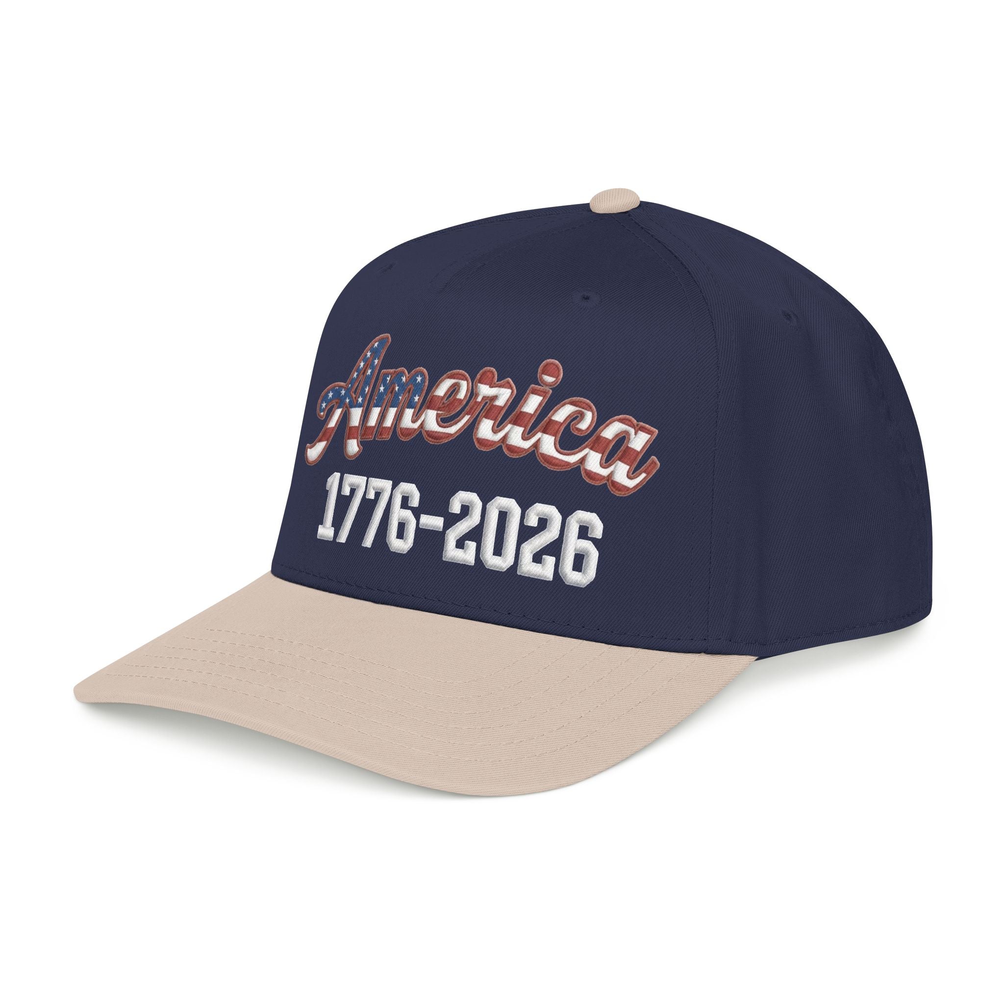 "America 1776–2026" Patriotic Baseball Cap – American Heritage Snapback Hat