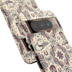 Americana Cowgirl Coquette Phone Case Printify