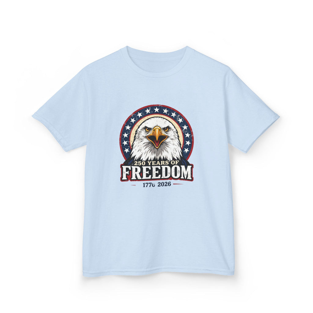 Patriotic Bald Eagle Kids Tee — Freedom Eagle T-Shirt Printify