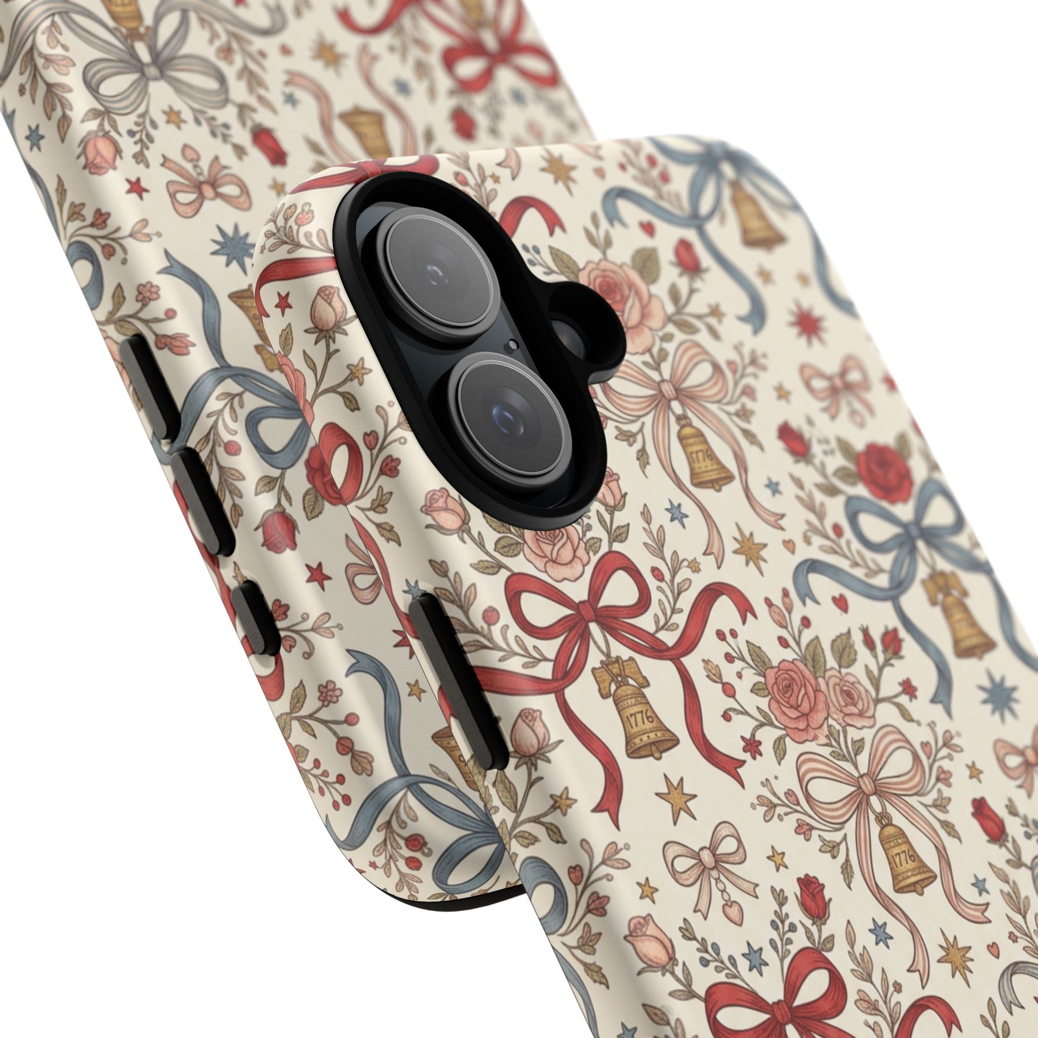 1776 Coquette Liberty Bells Phone Case Printify
