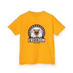 Patriotic Bald Eagle Kids Tee — Freedom Eagle T-Shirt Printify