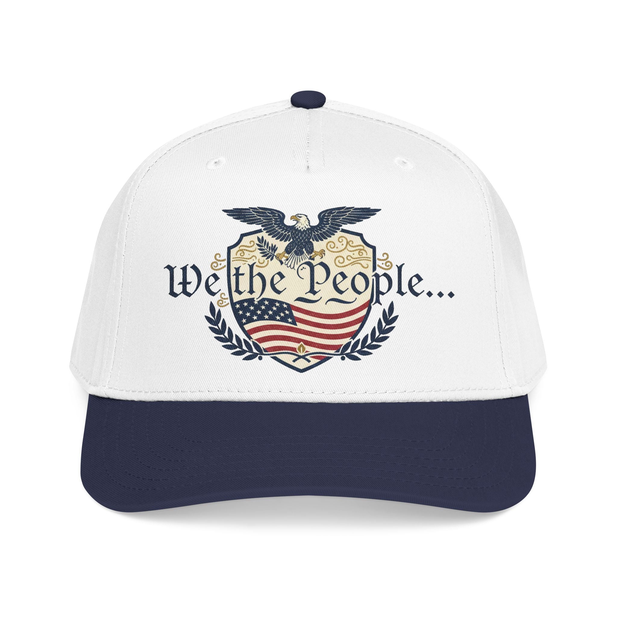 We The People Insignia Patriotic Hat – American Baseball Cap FIXED