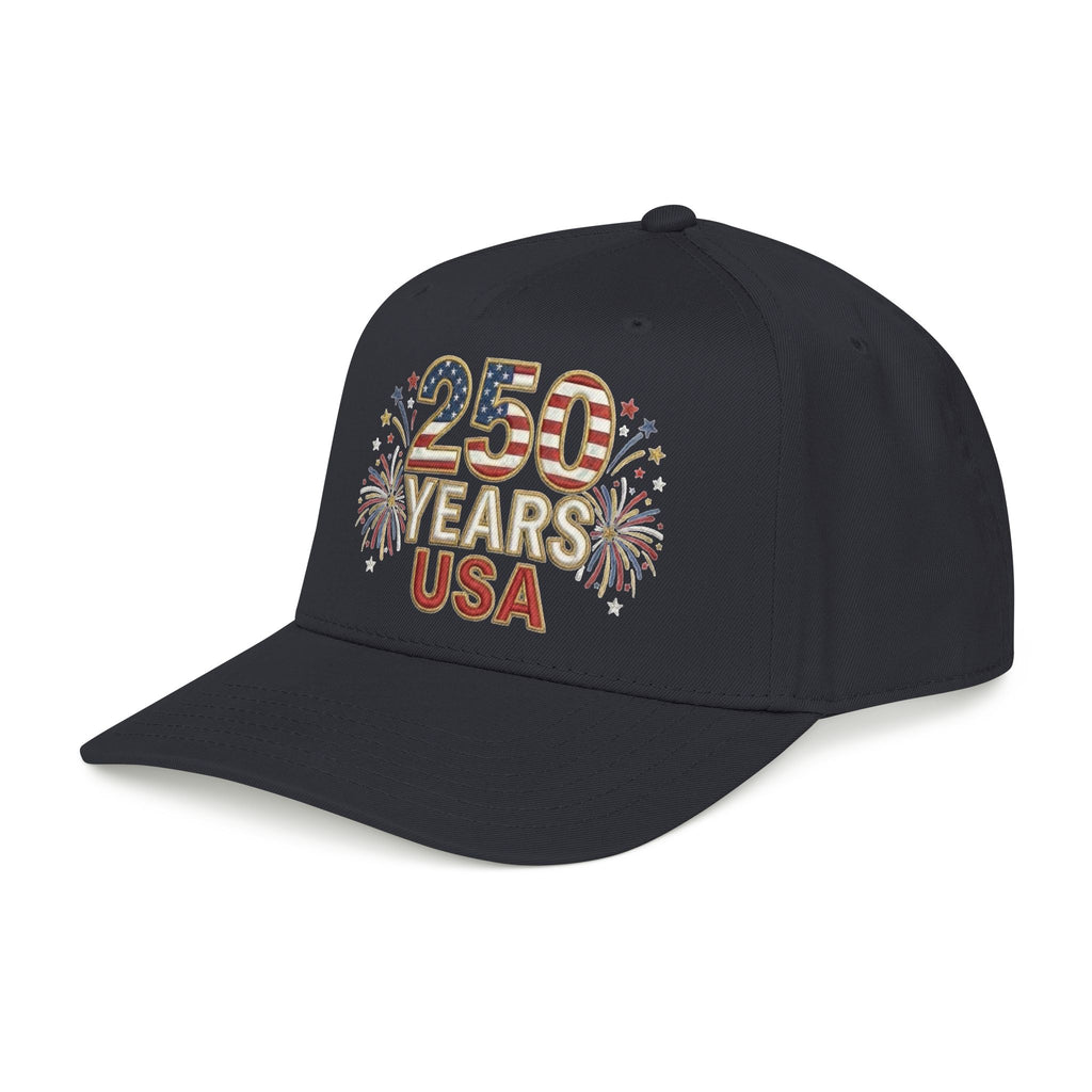 "250 YEARS" Patriotic Baseball Cap – America 250 Snapback Hat