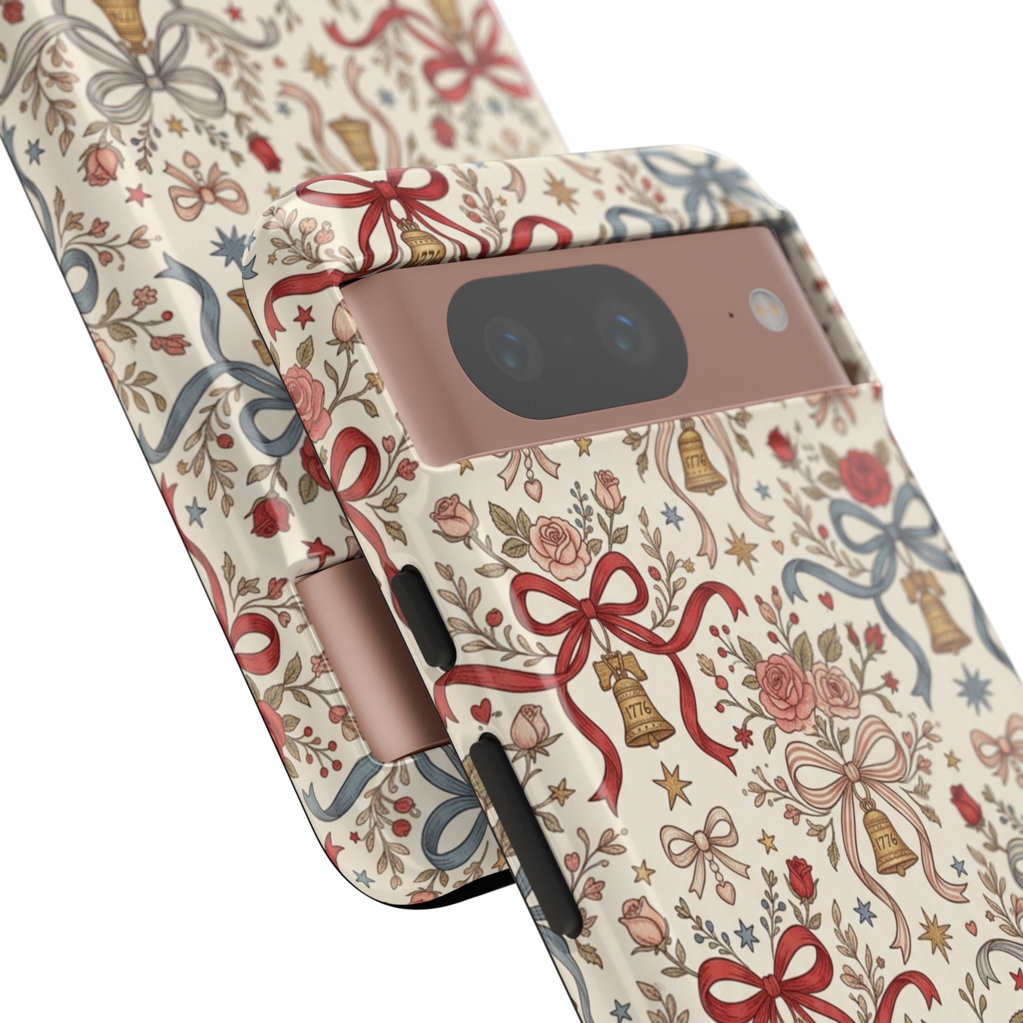 1776 Coquette Liberty Bells Phone Case Printify